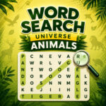 Word Search Universe Animals